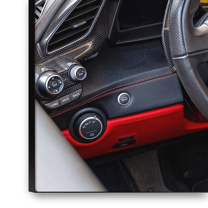 Ferrari 488 Spider Sportwagen Armaturenbrett von Sjoerd van der